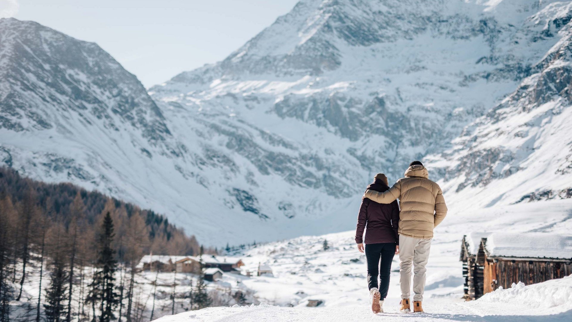 Weißes Winterwunder im Passeiertal